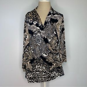 Chicos wrap blouse 2